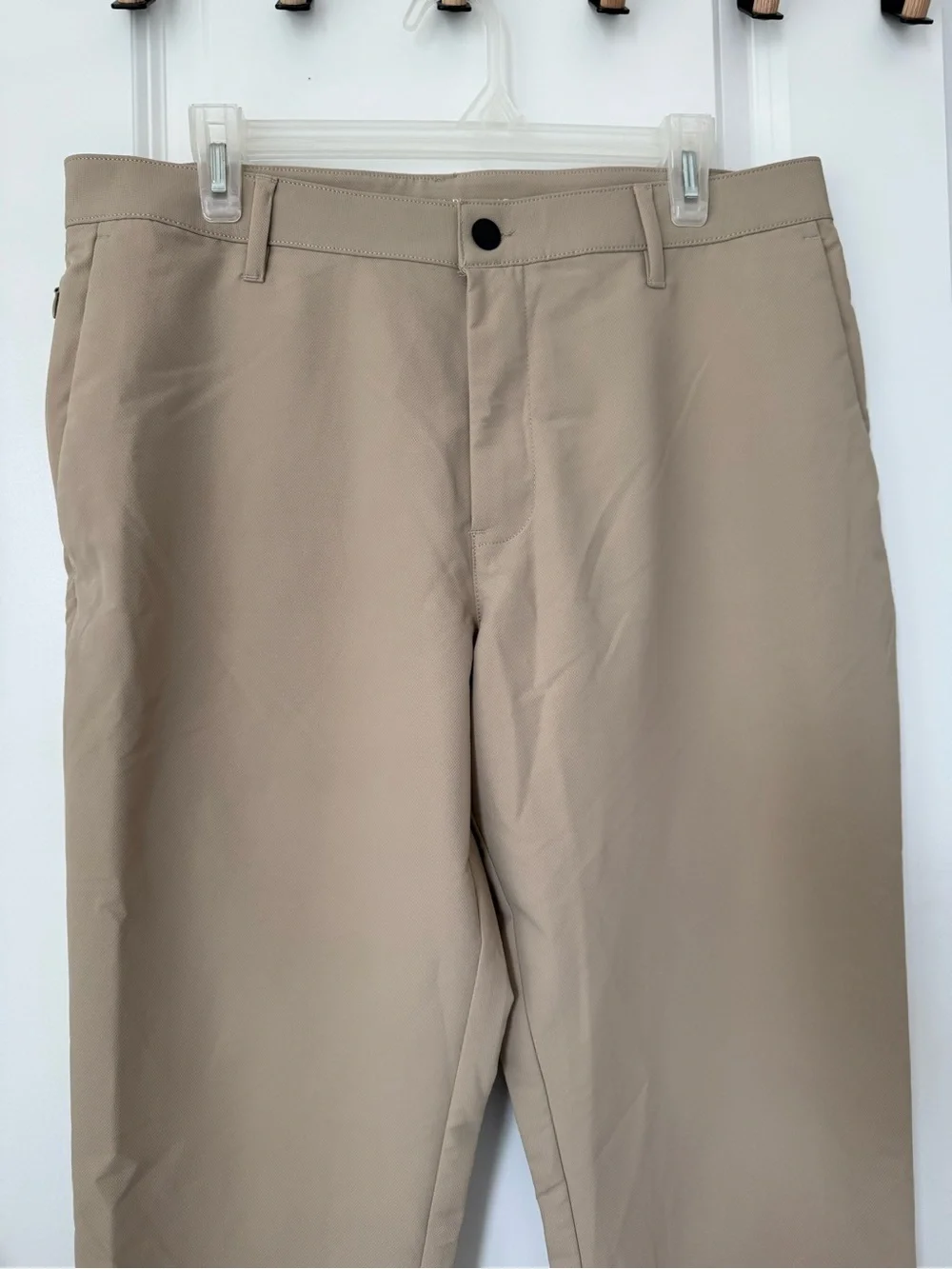 Banana Republic 34x30 Khaki Slim Straight Chino Light Tan Casual Office Wear